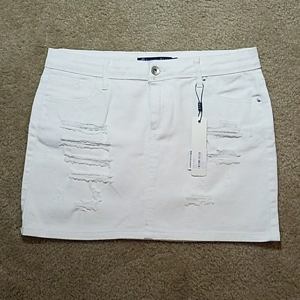 NWT Jean Skirt
